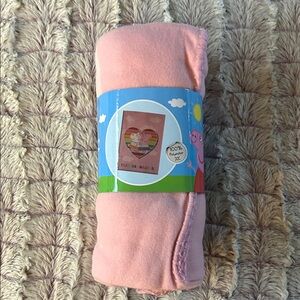 Peppa Pig Pink Kids throw